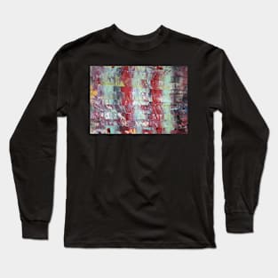 "Multiverse" Acrylic Abstract Painting Long Sleeve T-Shirt